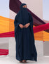 Plain Jilbab - Navy
