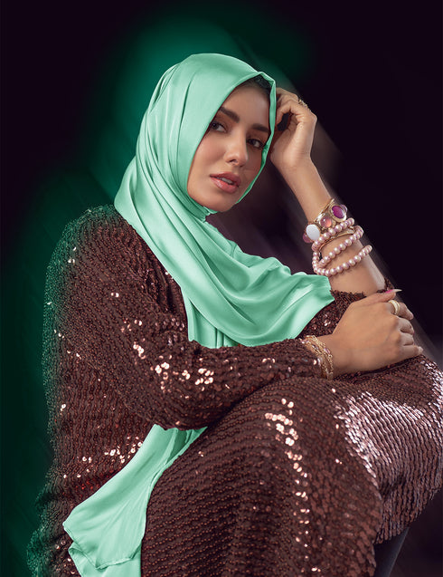 Satin Silk - Sea Foam