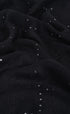 Sequins Grid Hijabs - Black