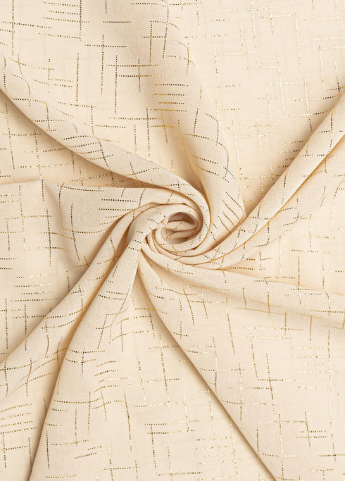 Amulet Chiffon Hijabs - Beige