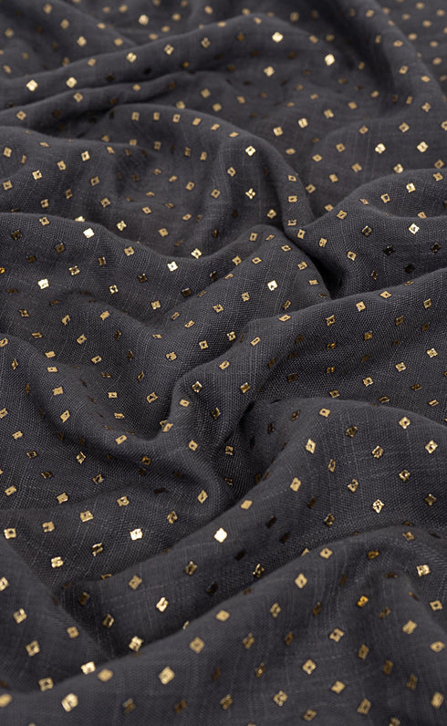 Marigold Lawn Hijabs - Charcoal