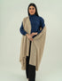 Woolen Cashmere Shawl - Sand