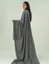 Woolen Cashmere Shawl - Charcoal