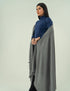 Woolen Cashmere Shawl - Charcoal
