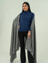 Woolen Cashmere Shawl - Charcoal