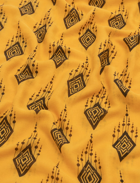 Deniz Lawn Hijabs - Mustard