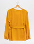 Cross Neck Tops - Yellow Shirts & Tops - The Hijab Company