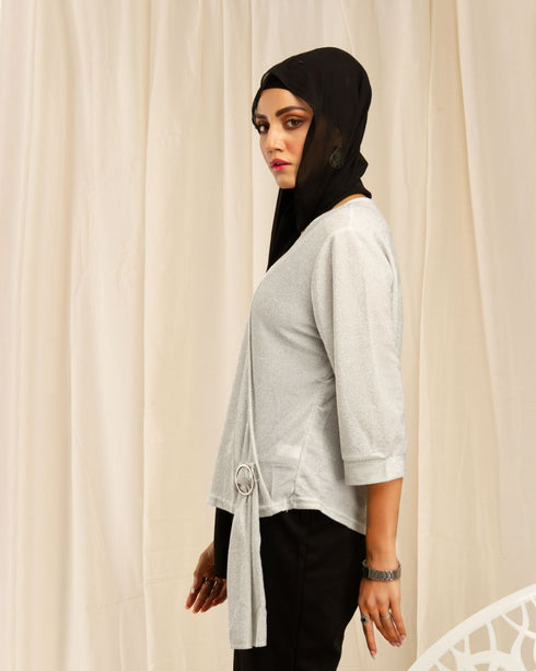 Moonlight V-Neck Top - The Hijab Company