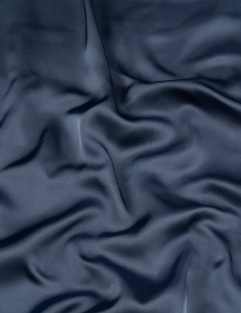 Satin Silk - Denim