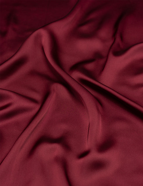 Satin Silk - Maroon